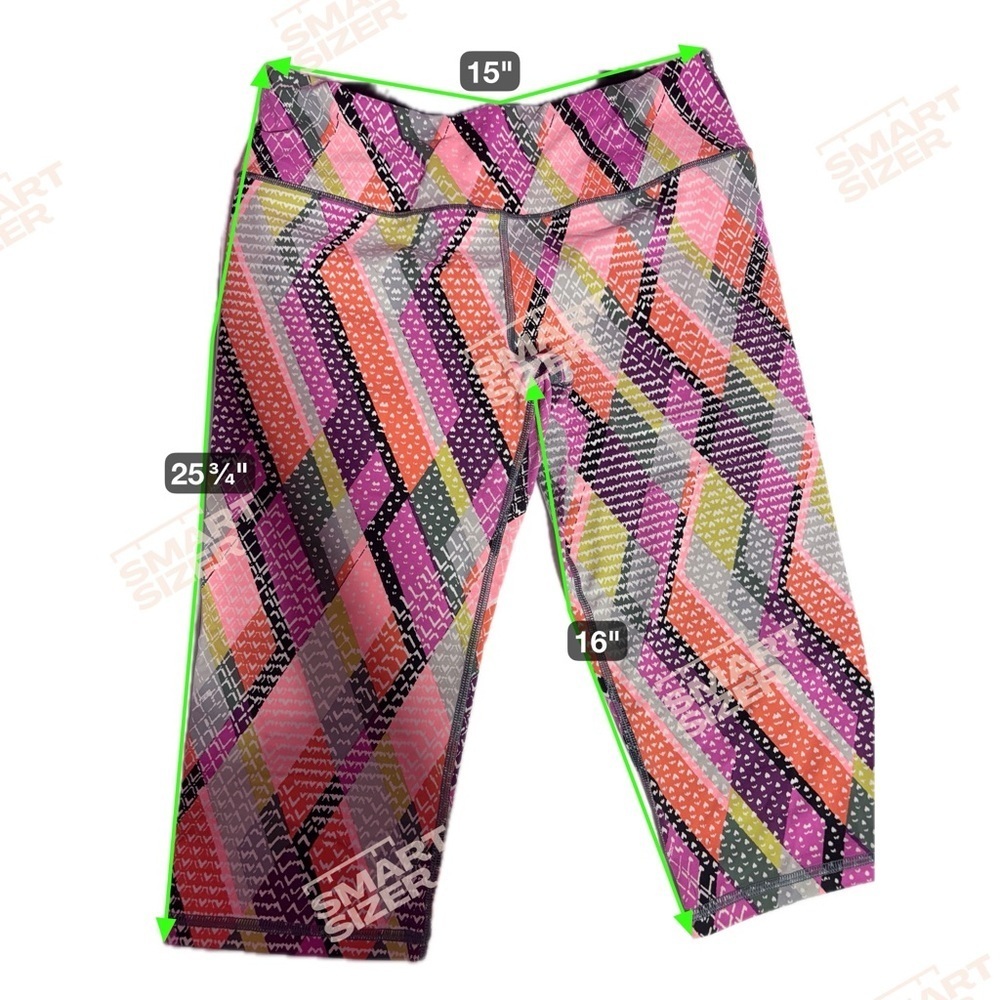 Colorful Geometric Patterned Leggings - Picture 5 of 9